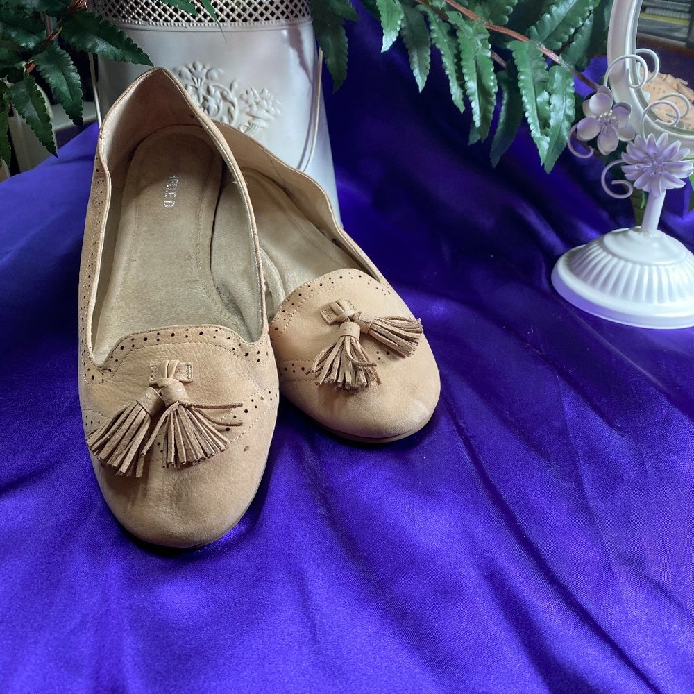 📌 Michelle D Comfy Flats - Shoes with Tassels